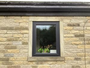Window and stonework inspected at Barritt Hill Lodge, Huddersfield